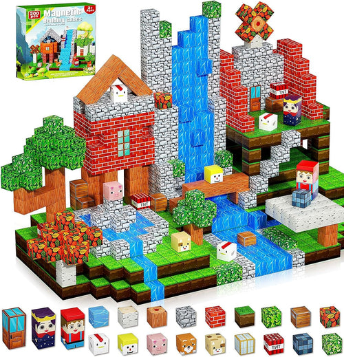 200PCS Magnetic Blocks, Magnetic Building Cube Toys for Kids - ECOLOOM LLC200PCS Magnetic Blocks, Magnetic Building Cube Toys for KidsECOLOOM LLCECOLOOM LLC