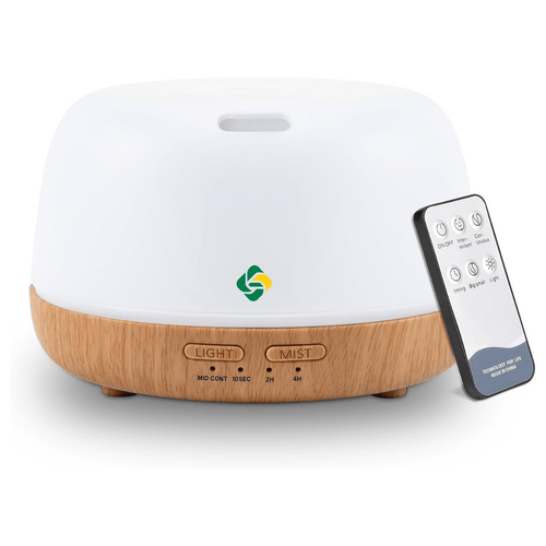 300ML Essential Oil Diffuser with 7-Color LED Lights and Remote Control - ECOLOOM LLC300ML Essential Oil Diffuser with 7-Color LED Lights and Remote ControlECOLOOM LLCECOLOOM LLC