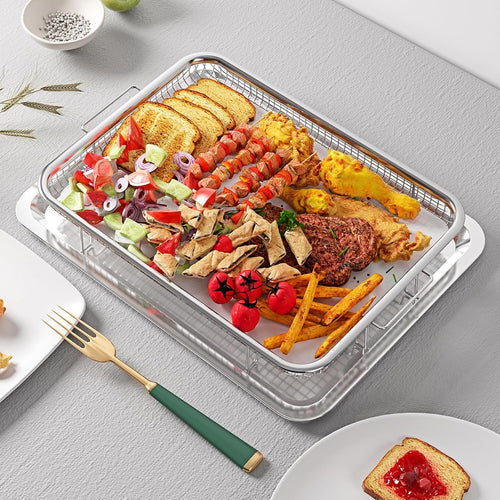 Air Fryer Basket for Oven, Oven Air Fryer Basket and Tray Set - ECOLOOM LLCAir Fryer Basket for Oven, Oven Air Fryer Basket and Tray SetECOLOOM LLCECOLOOM LLC