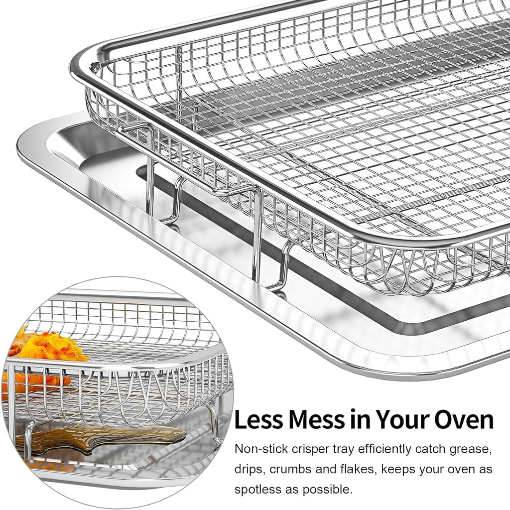 Air Fryer Basket for Oven, Oven Air Fryer Basket and Tray Set - ECOLOOM LLCAir Fryer Basket for Oven, Oven Air Fryer Basket and Tray SetECOLOOM LLCECOLOOM LLC