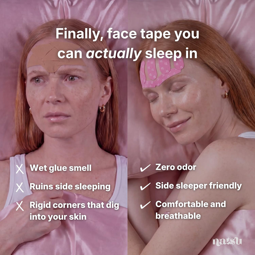 Anti Wrinkle Face Tape – Overnight Japanese Kinesiology Patches with Hyaluronic Acid & Centella Asiatica - ECOLOOM LLCAnti Wrinkle Face Tape – Overnight Japanese Kinesiology Patches with Hyaluronic Acid & Centella AsiaticaECOLOOM LLCECOLOOM LLC