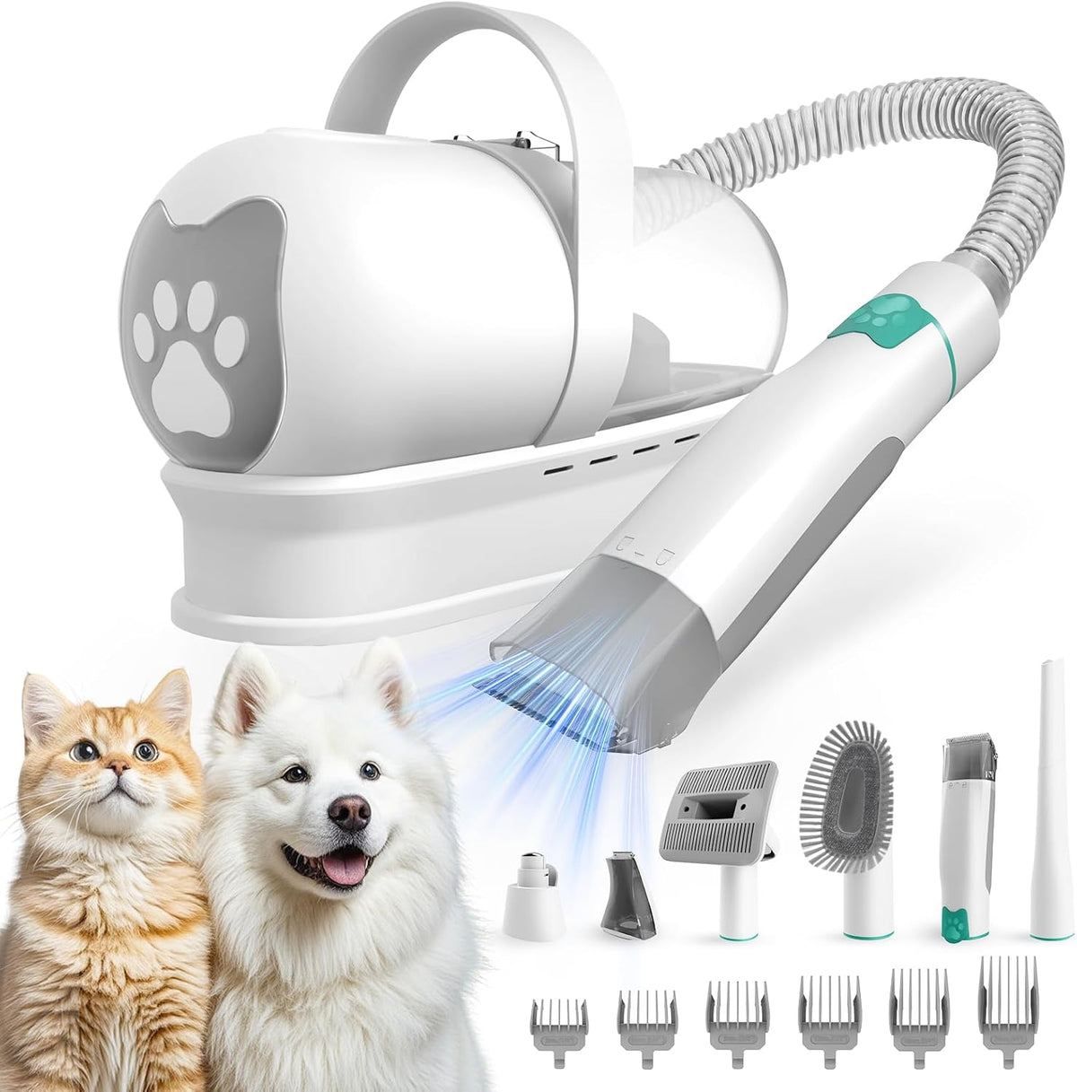Dog Grooming Kit, Pet Grooming Vacuum with Pet Clipper Nail Grinder - ECOLOOM LLCDog Grooming Kit, Pet Grooming Vacuum with Pet Clipper Nail GrinderECOLOOM LLCECOLOOM LLC