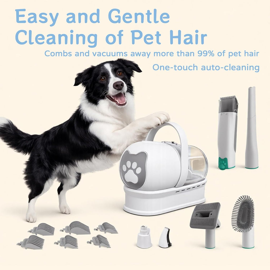 Dog Grooming Kit, Pet Grooming Vacuum with Pet Clipper Nail Grinder - ECOLOOM LLCDog Grooming Kit, Pet Grooming Vacuum with Pet Clipper Nail GrinderECOLOOM LLCECOLOOM LLC