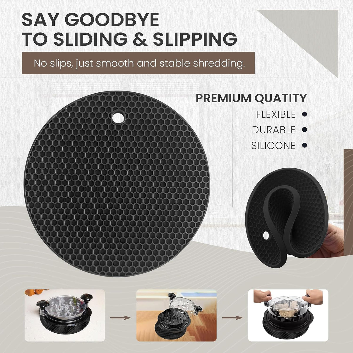 ECOLOOM Chicken Shredder, Heavy Duty Highly Durable Chicken Shredder Tool Twist - ECOLOOM LLCECOLOOM Chicken Shredder, Heavy Duty Highly Durable Chicken Shredder Tool TwistECOLOOM LLCECOLOOM LLC