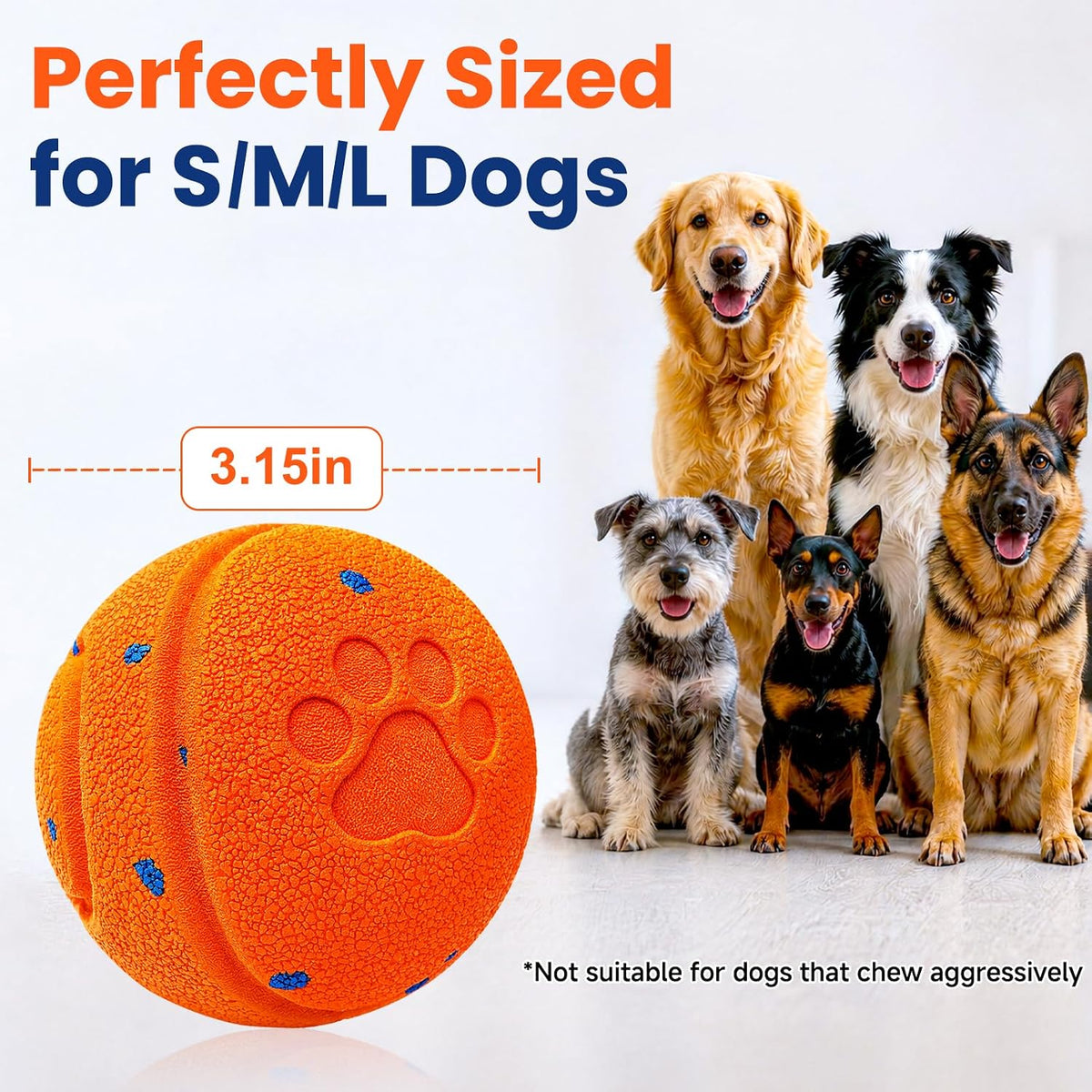 Smart Interactive Dog Toy to Keep Them Busy, Automatic Moving, E-TPU Material, 3 Interactive Modes - ECOLOOM LLCSmart Interactive Dog Toy to Keep Them Busy, Automatic Moving, E-TPU Material, 3 Interactive ModesECOLOOM LLCECOLOOM LLC