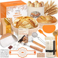 Sourdough Starter Kit with Bread Proofing Baskets, Jars, Baking Essentials - ECOLOOM LLCSourdough Starter Kit with Bread Proofing Baskets, Jars, Baking EssentialsECOLOOM LLCECOLOOM LLC