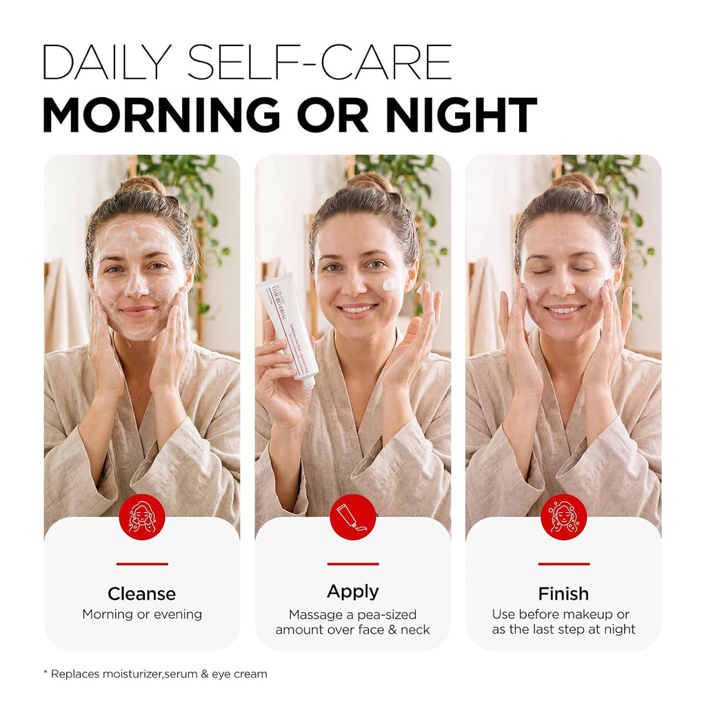 Time Reverse Cream for Women 25+: 50ml Korean Cica Face & Neck Cream All-in-One Moisturizer with Centella Asiatica - ECOLOOM LLCTime Reverse Cream for Women 25+: 50ml Korean Cica Face & Neck Cream All-in-One Moisturizer with Centella AsiaticaECOLOOM LLCECOLOOM LLC